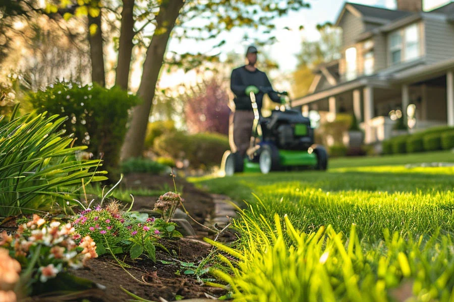electronic mower